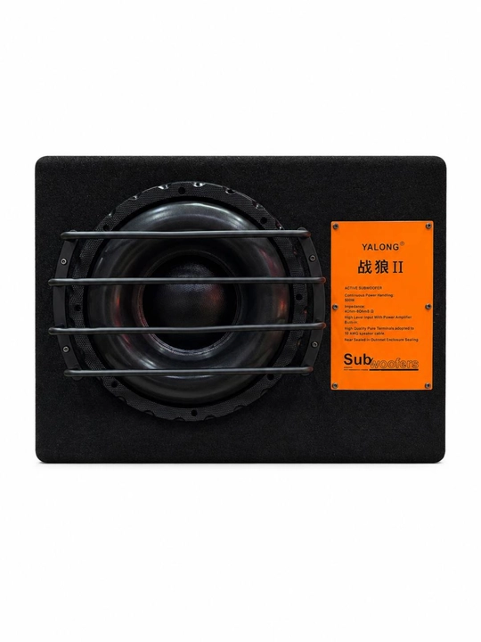 Yalong 10 va 12 dyuym avtomobil sabvuferi, 500 W RMS, 4 Om