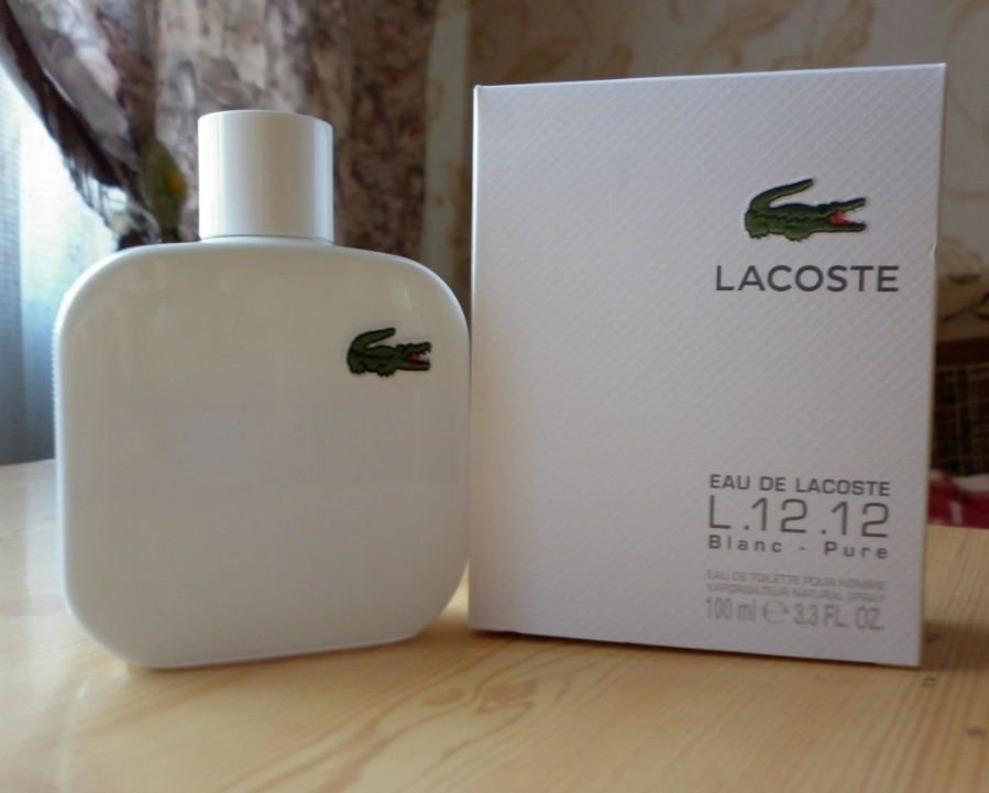 Erkaklar atiri Lacoste Eau de Lacoste L.12.12 Blanc, 100 ml