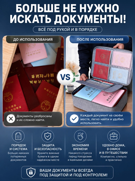 Органайзер для документов, сумка для документов, папка для документов, органайзер с код