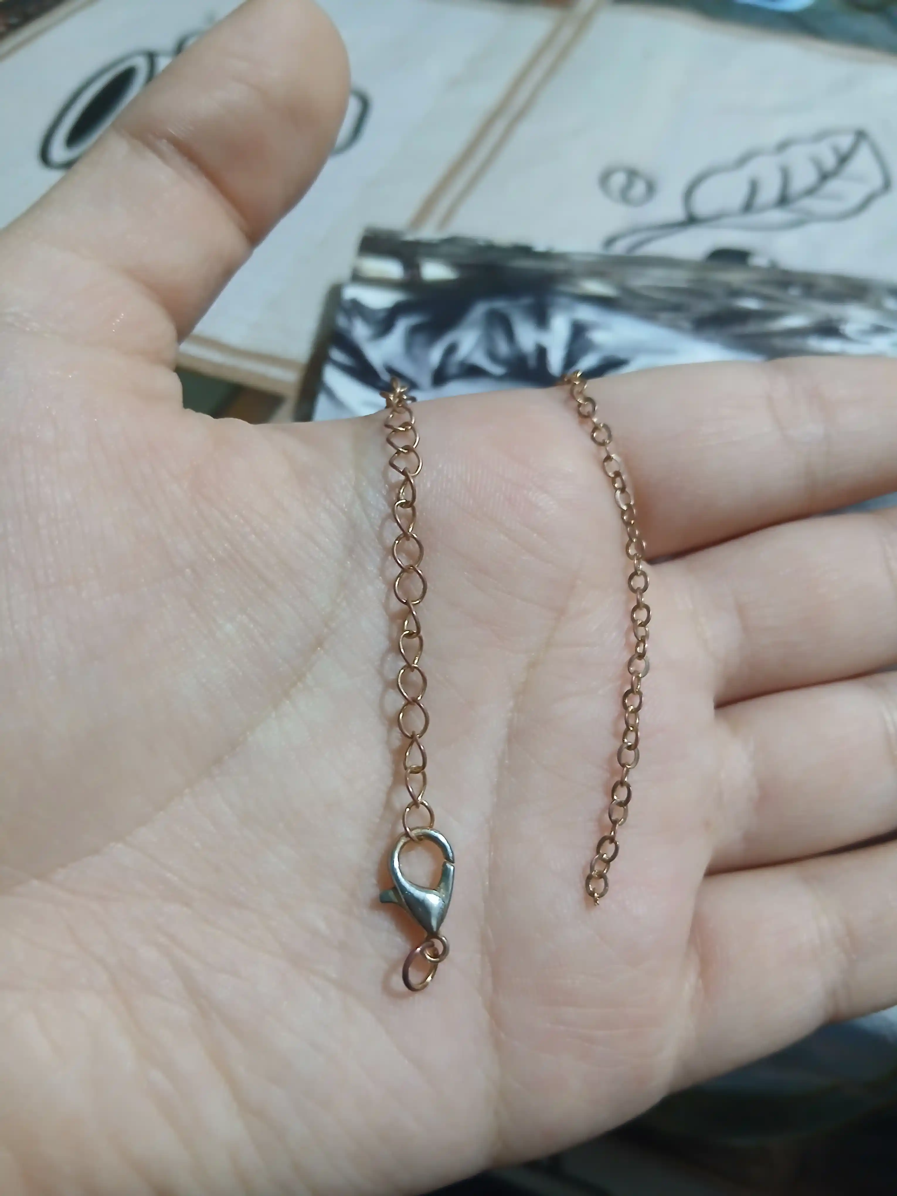 Женская цепочка в стиле Van Cleef, Нержавеющая сталь