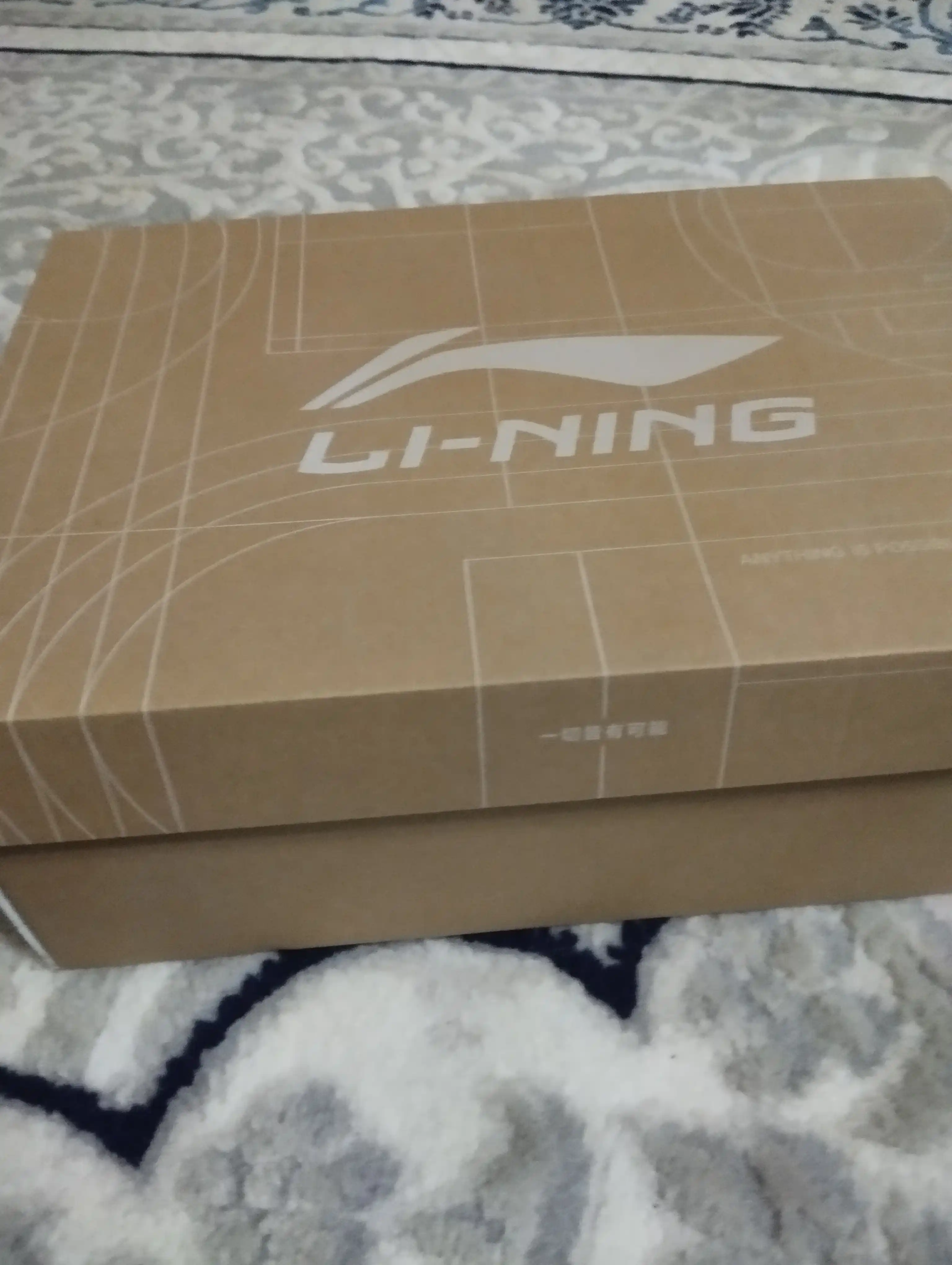 Li-Ning ARBW007 erkaklar yugurish krossovkalari, BOOM amortizatsiya, yengil va qulay