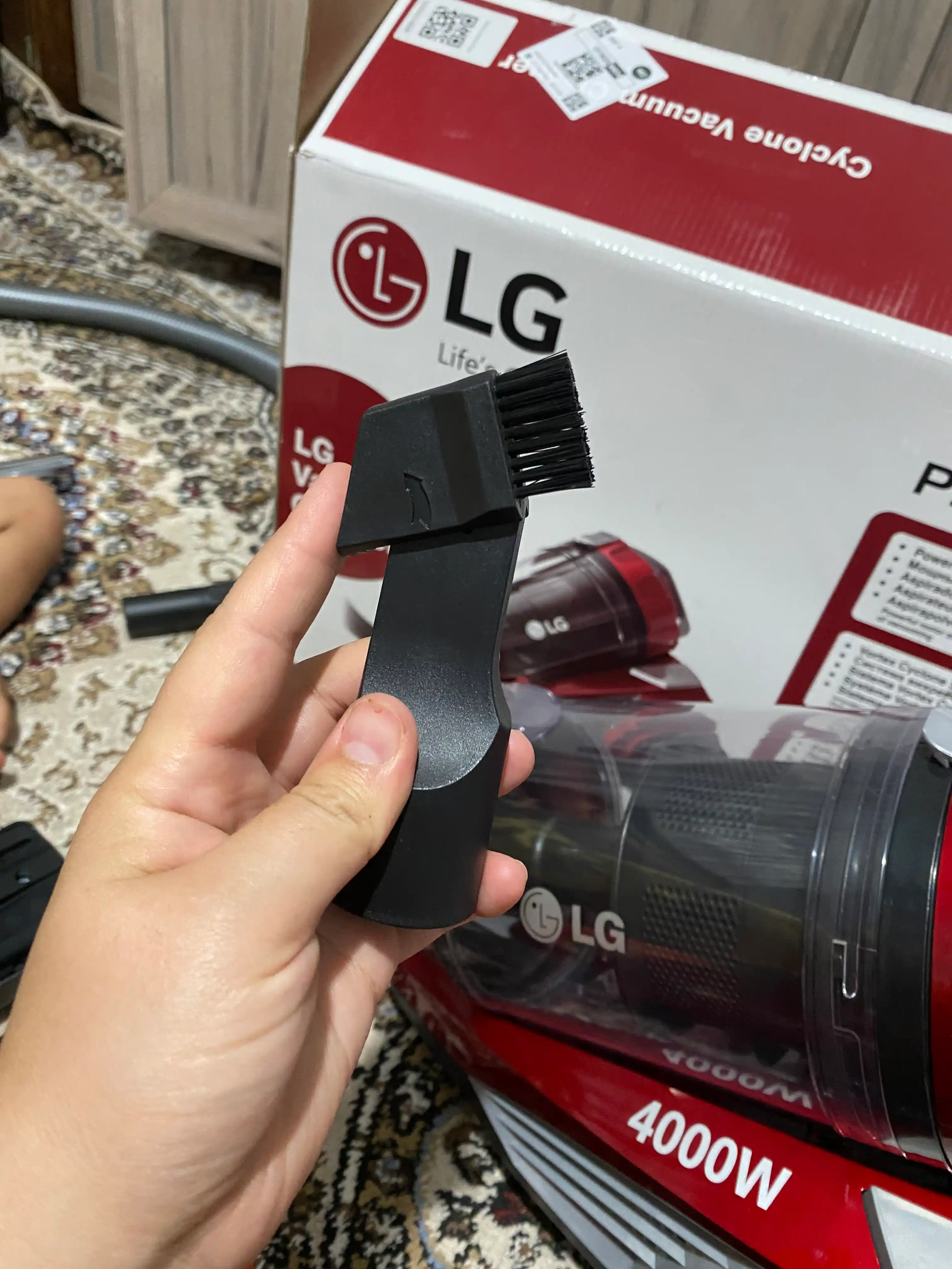Пылесос LG Vacuum Cleaner PSS-430 мощность 4000 Вт размер 4 литра, HEPA фильтр