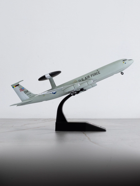 E-3 Sentry AWACS (Boeing 707) harbiy radiolokatsion samolyoti modeli, AQSH HHK 23 sm 1:200
