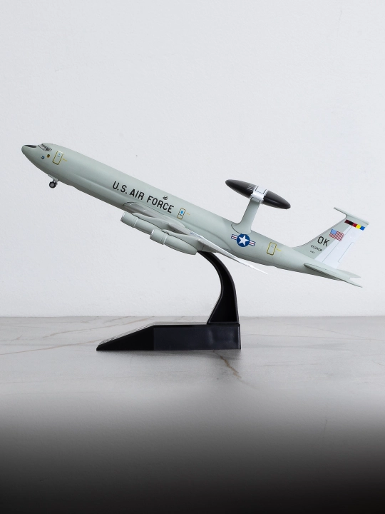 E-3 Sentry AWACS (Boeing 707) harbiy radiolokatsion samolyoti modeli, AQSH HHK 23 sm 1:200