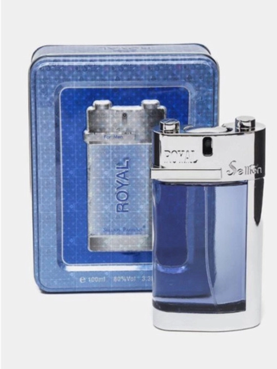 Erkaklar uchun Royal Eau de Toilette atiri, 100 ml, yog'ochsimon dengiz aromati