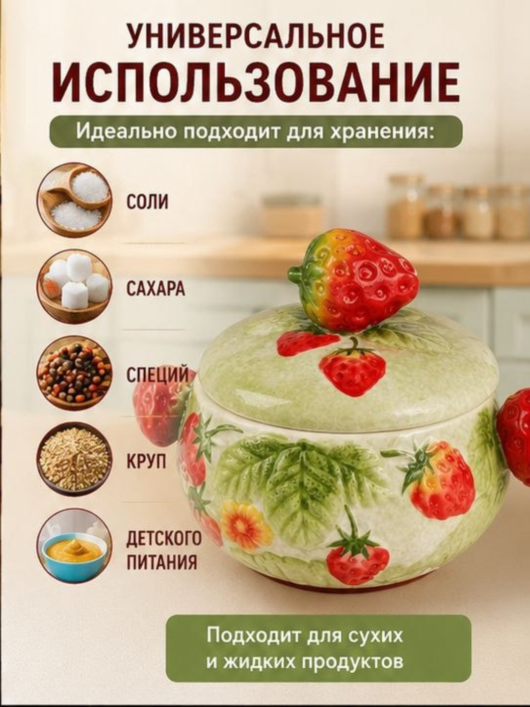 Керамическая кастрюля с крышкой для духовки