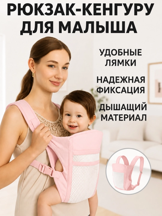 0-3 yoshli bolalar uchun ergonomik chaqaloqlar uchun tashuvchi