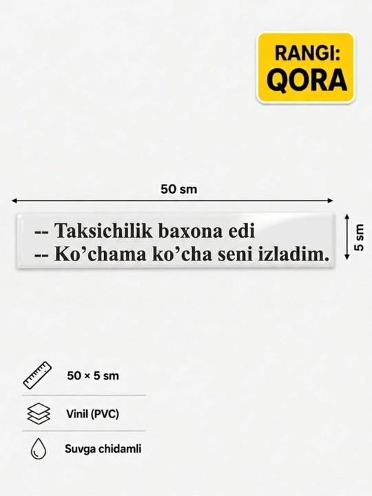 Avto stikerlar - 