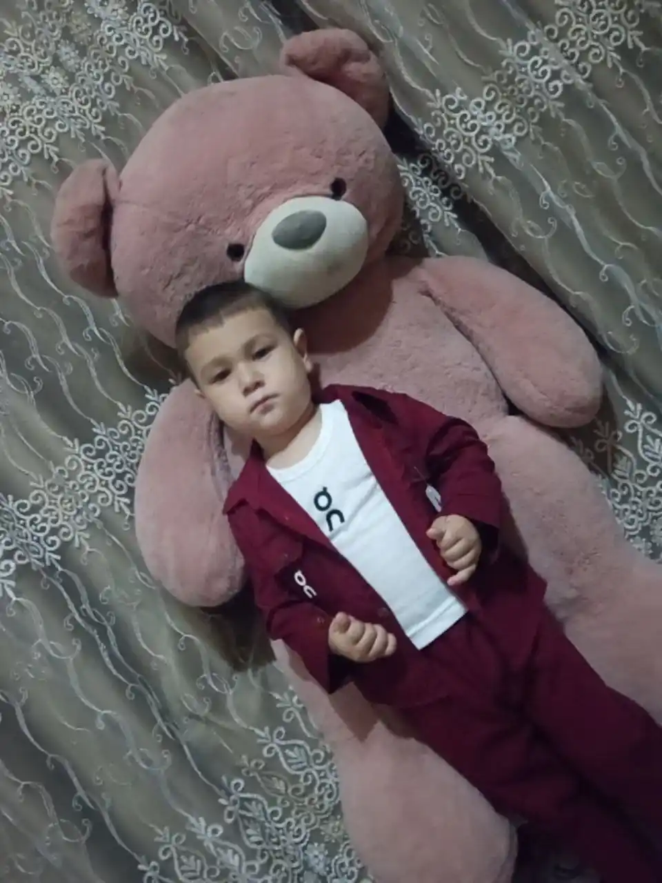 Bolalar yozgi kostyumi o‘g‘il bolalar uchun to‘plam, yozgi, 2-3 yosh