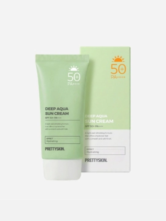 Pretty Skin Turli teri turlari uchun SPF50+ RA+++ namlantiruvchi quyoshdan himoyalovchi krem, 70 ml - 