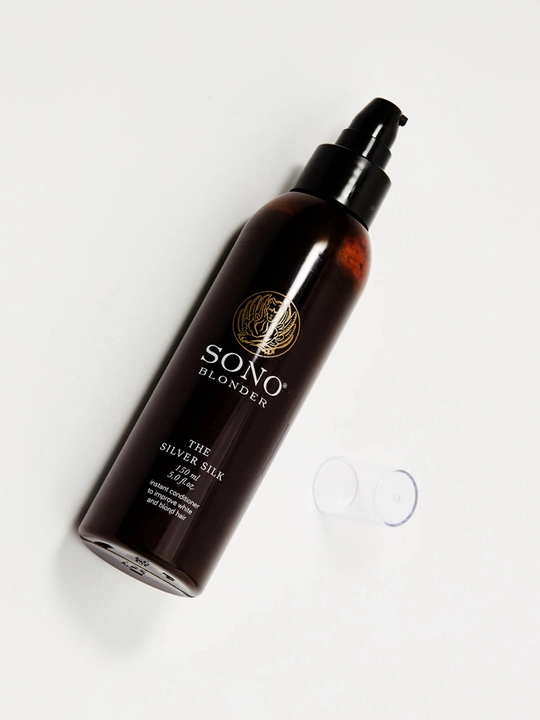 SONO, Несмываемый уход для осветленных волос, 150 мл, silver silk spray