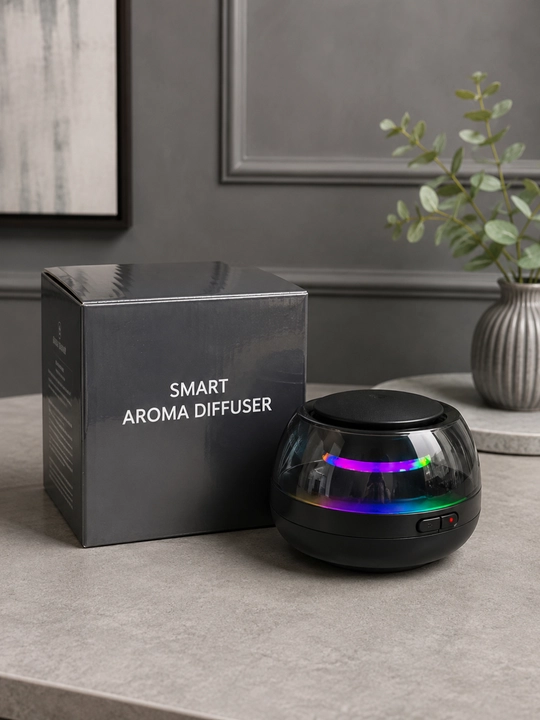 Vulqon avtomobil diffuzori RGB LED chiroqli, USB, aroma va par chiqaradigan premium