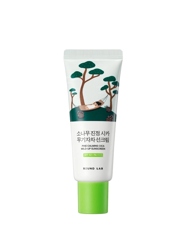 Round lab yuz uchun spf 50 quyoshdan himoyalovchi krem - 