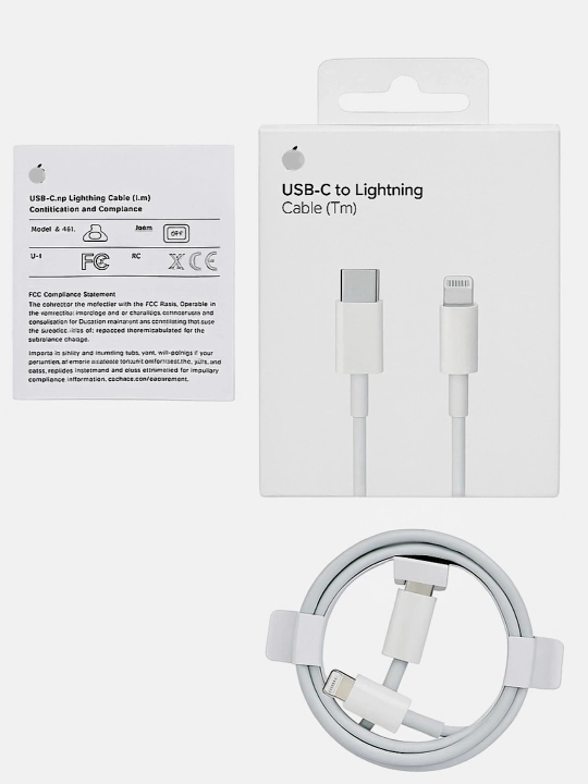 IPhone uchun Type-C to Lightning kabel, iPhone X, 11, 12, 13, 14 uchun zaryadlovchi kabel