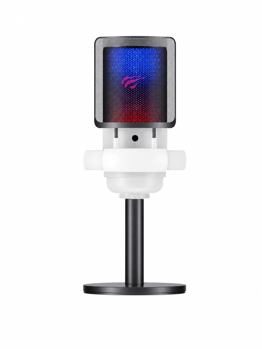 Микрофон HAVIT GK50 с RGB-подсветкой для ПК
