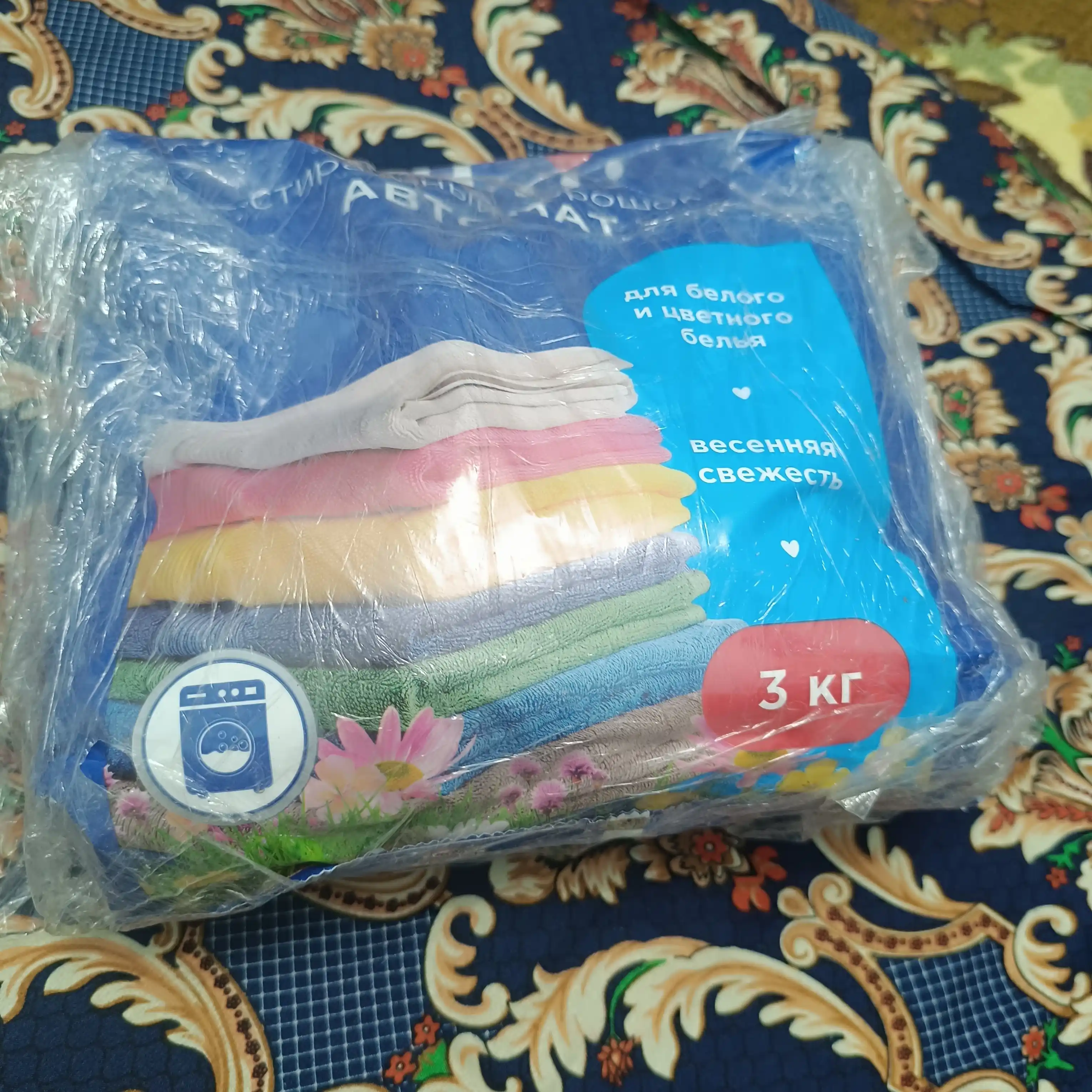 Kir yuvish kukuni Oila tanlovi "Bahor musaffoligi" avtomat, 1,5 kg, 3 kg