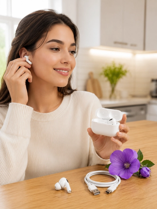 Simsiz quloqchinlar Pods Pro, sensorli, iPhone va Android uchun