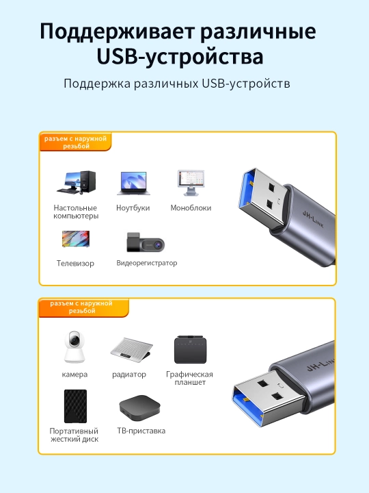 USB 3.0 кабель 5 Гбит/с сплав плетеный