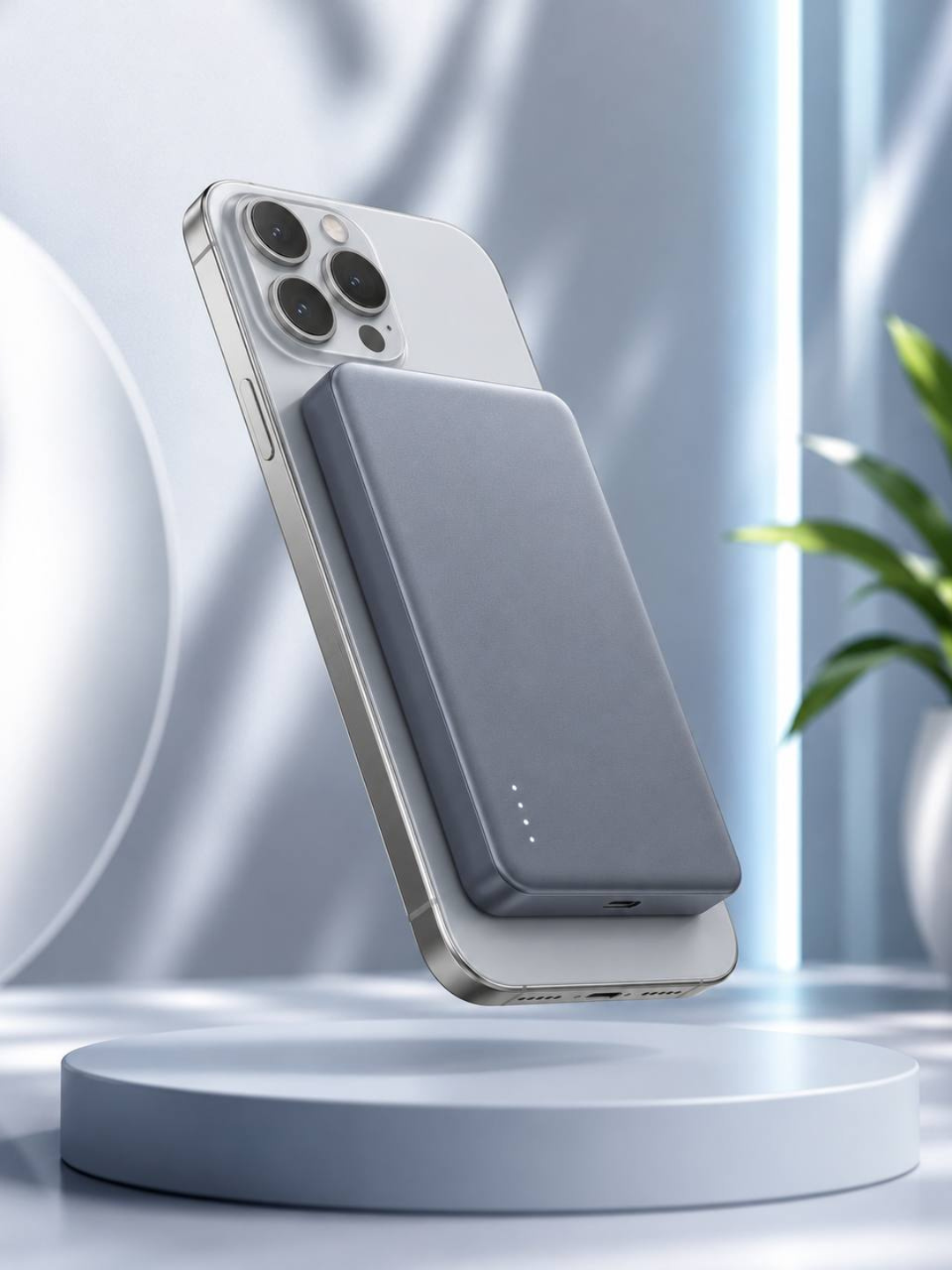 10000 mAh magnitli Power Bank 20W PD 15W simsiz tezkor zaryadlovchi