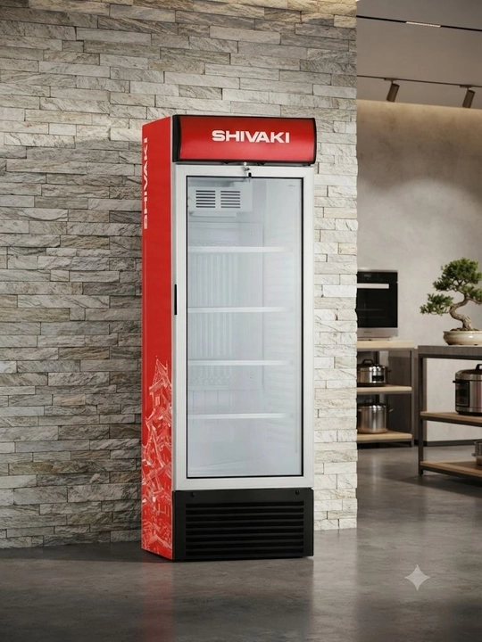 Холодильник витринный Shivaki HS 474SN, 380 литров
