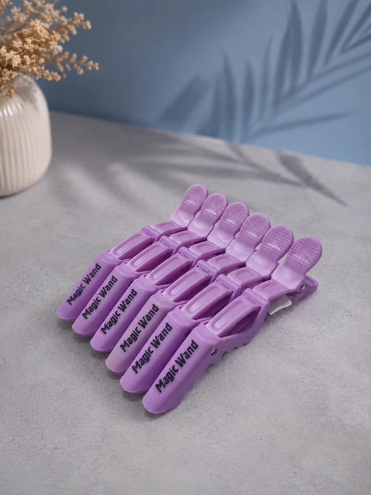Профессиональные зажимы для волос Magic Wand, 6 шт - 