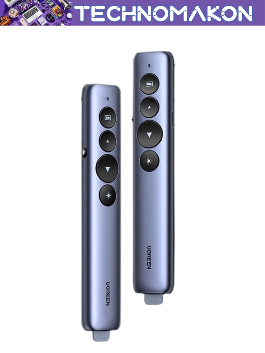 Лазерная указка, кликер презентер беспроводной UGREEN Wireless Presenter, 2.4 ГГц, красная