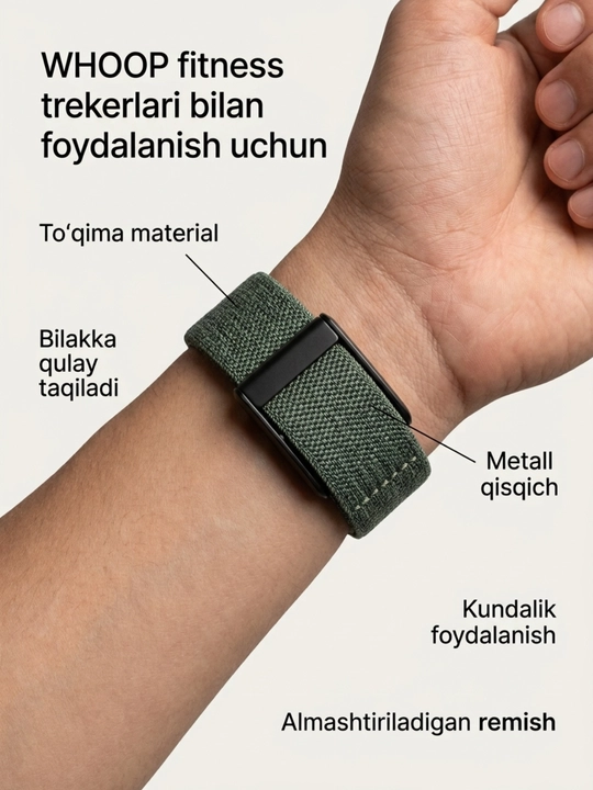 Нейлоновые ремешок для WHOOP 5.0