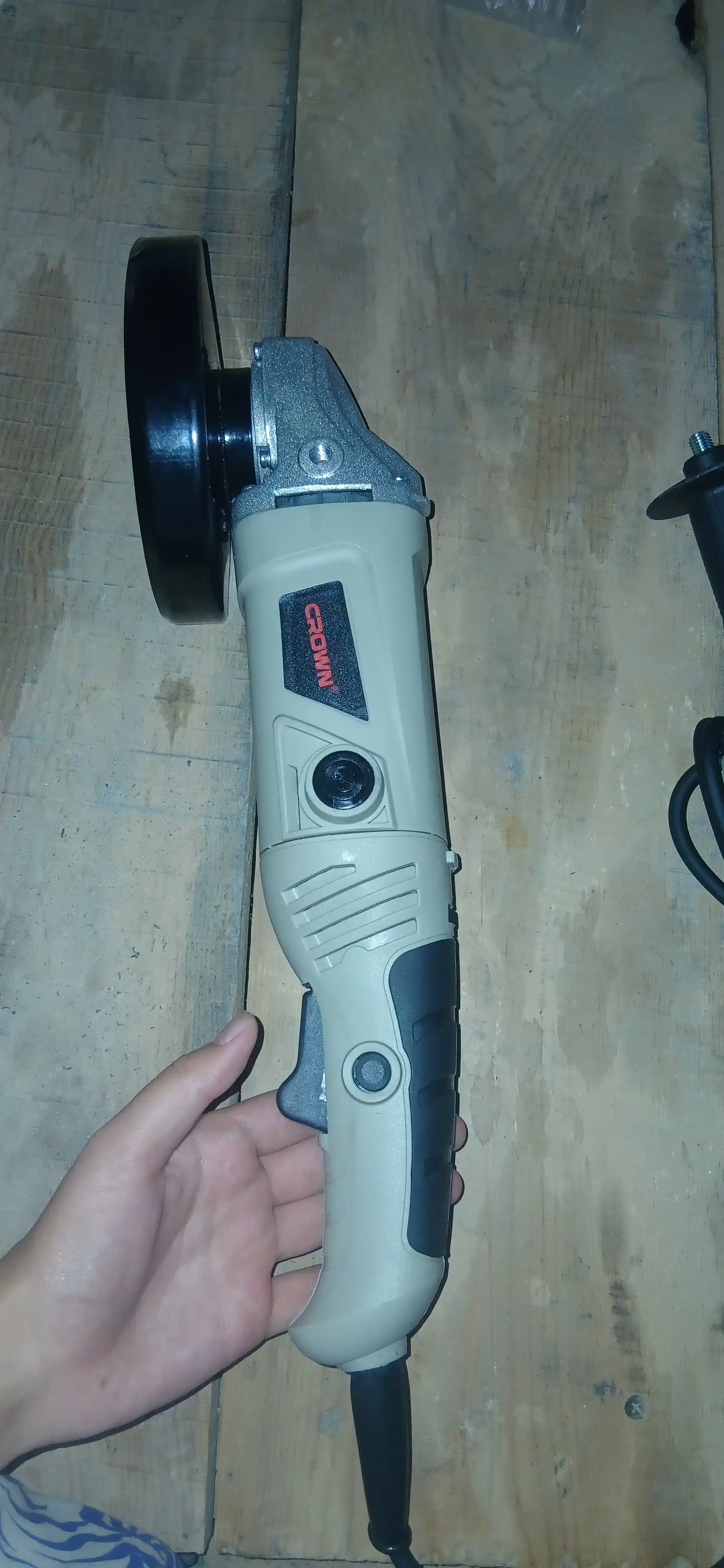 125 mm sozlamali bolgarka, tezlik boshqaruvli professional burchakli silliqlagich