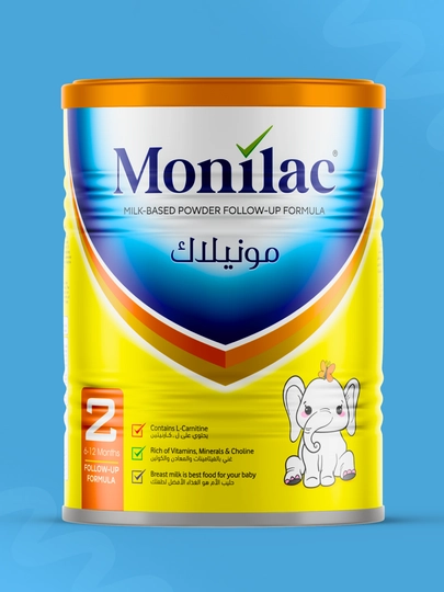 Monilac 2 — 6–12 oylik bolalar uchun sutli aralashma, L-karnitin, vitaminlar - 