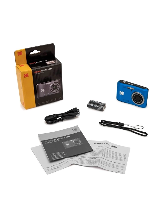 Kodak PIXPRO FZ45 16 MP ixcham raqamli kamera 4 karra optik zum va Full HD video bilan