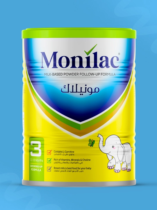 Monilac 3 — 12–18 oylik bolalar uchun sutli aralashma, L-karnitin, vitaminlar - 