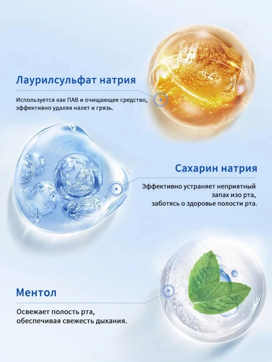Зубная паста LYDIMOON. Отбеливающая флакон 100 мл