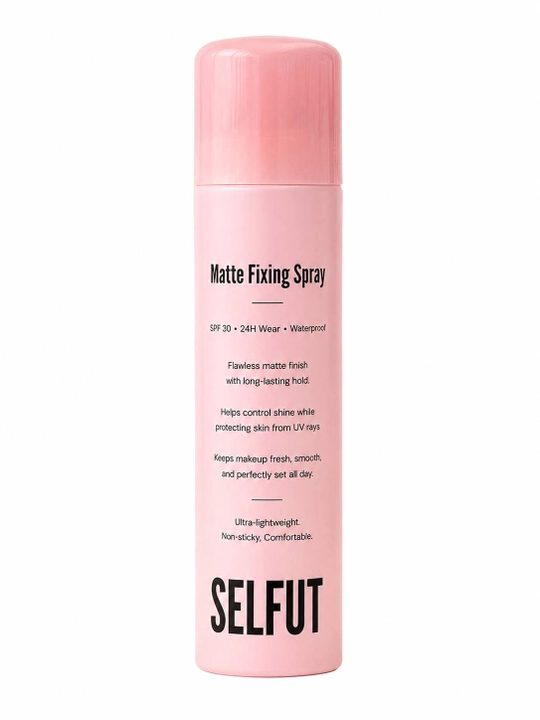 SELFUT фиксатор для макияжа для женщин и девушек, 24 часа, водостойкий, SPF 30, 150 мл - 