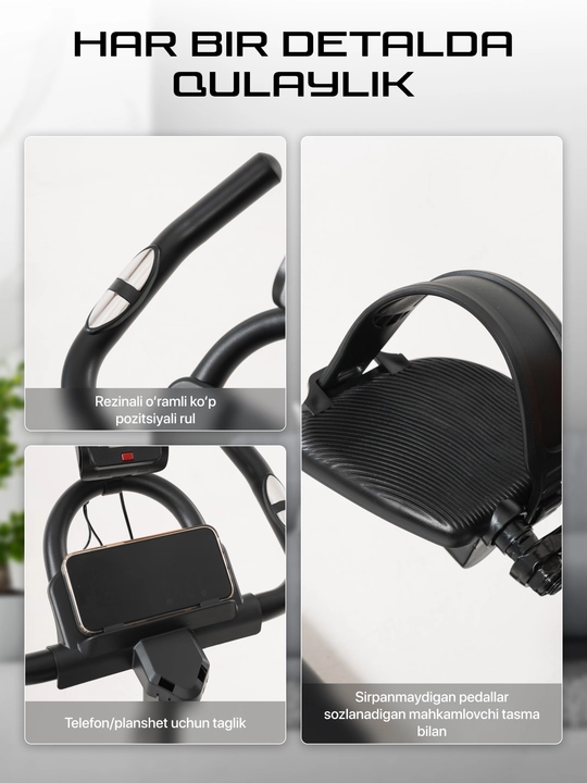 Genau Spin Bike W50 velotrenajyori *SB1-08A