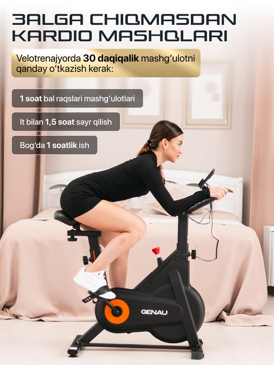Genau Spin Bike W50 velotrenajyori *SB1-08A