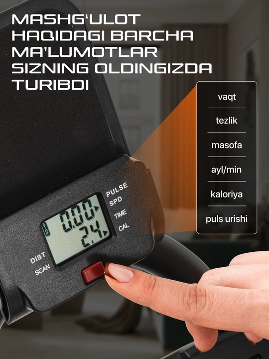 Genau Spin Bike W50 velotrenajyori *SB1-08A