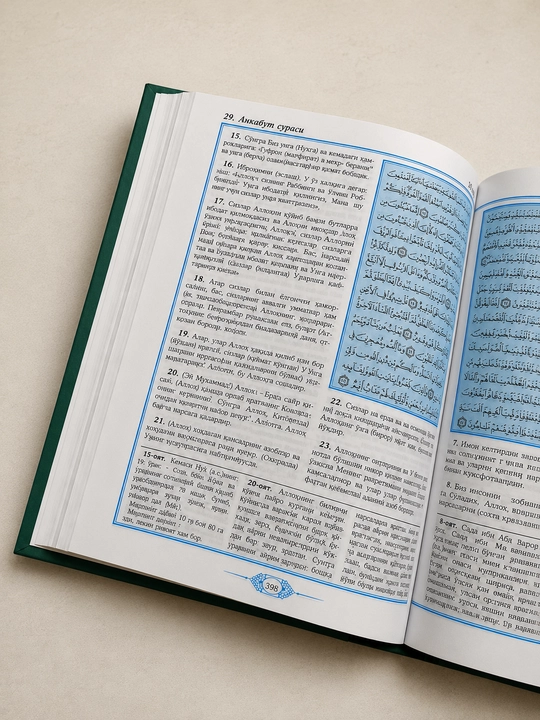Qur'oni Karim: Tarjima va Tafsir Shayx Abdulaziz Mansur