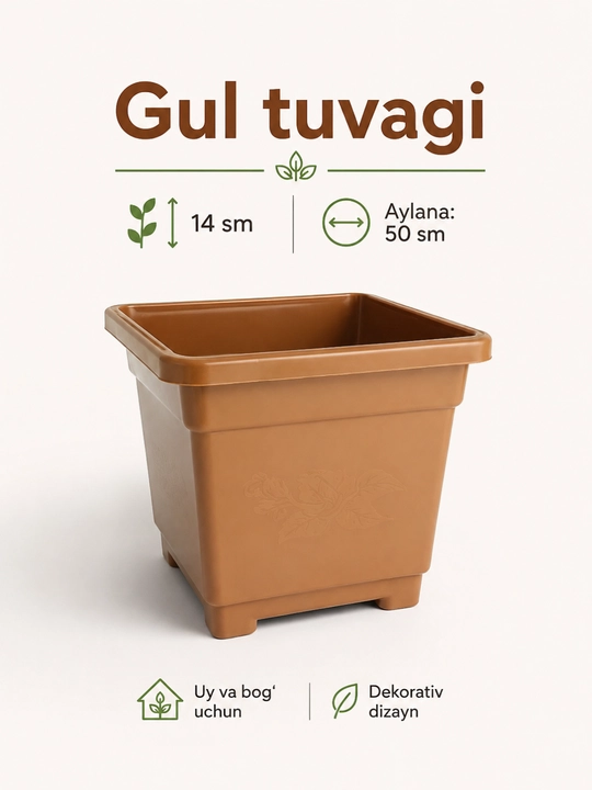Gullar uchun tuvak