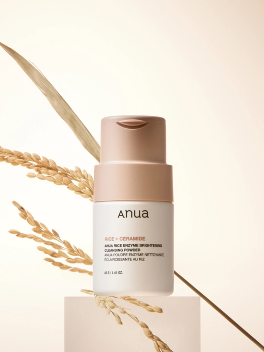 ANUA Rice Enzyme Brightening Cleansing Powder guruch ekstrakti bilan ferment kukuni, 40 g - 