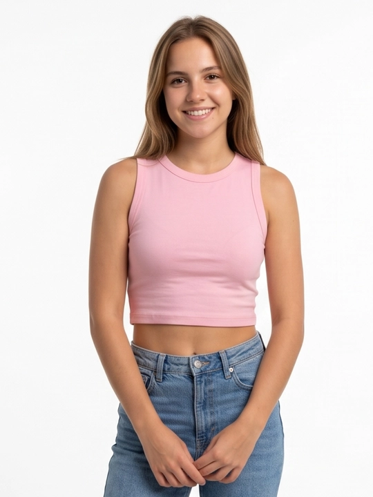 WEERIT Basic ayollar krop-topi, laykra qo‘shilgan paxta, o‘lchamlari XS-L