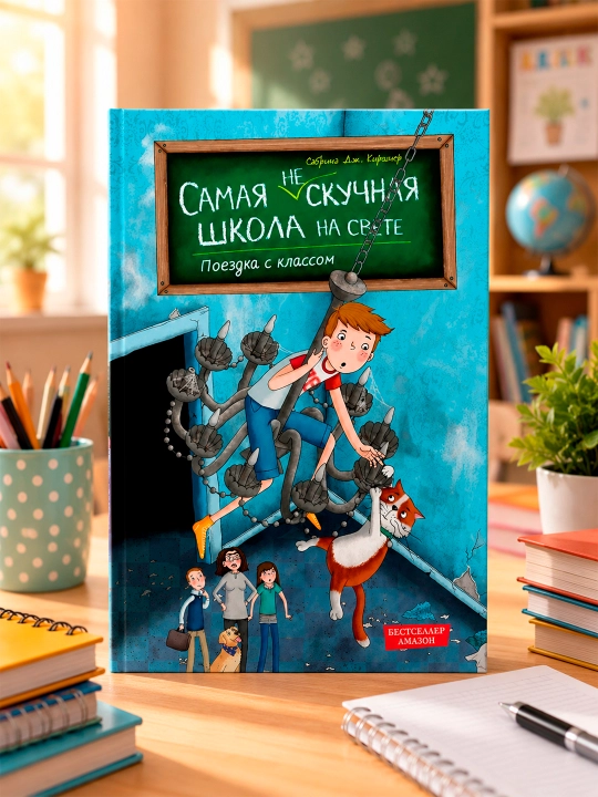 Самая не скучная школа на свете. Поездка с классом. Секретная комната. Похищение учительницы - 