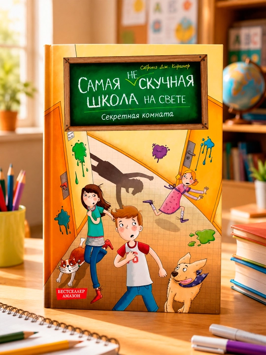 Самая не скучная школа на свете. Поездка с классом. Секретная комната. Похищение учительницы - 