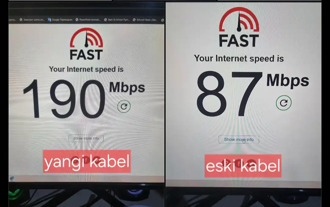 Wi-Fi uchun kabel Patch kord Lan UTP cat6, 1.5 m, 3 m, 5 m, 10 m, 15 m, 20 m, 30 m, 40 m