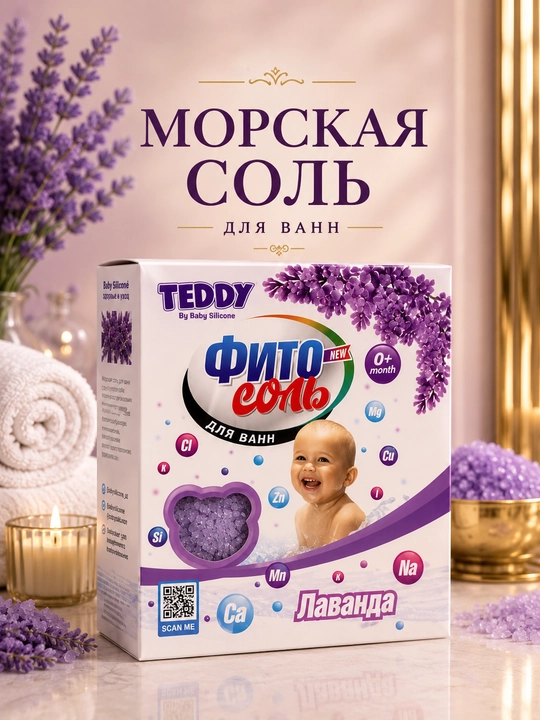 Фито-соль для ванны с различными экстрактами