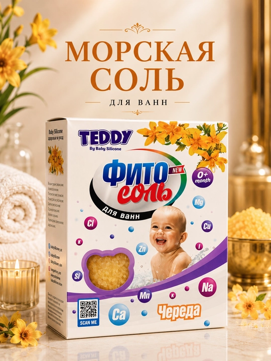 Фито-соль для ванны с различными экстрактами