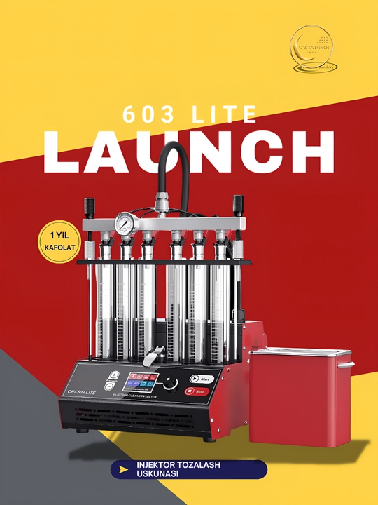 Установка тестирования и очистки форсунок CNC-603LITE - 