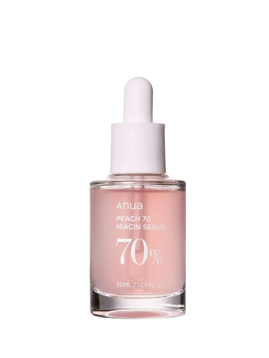 70% shaftoli ekstraktidan tayyorlangan tiniqlashtiruvchi zardob Anua Peach 70% Niacin Serum - 