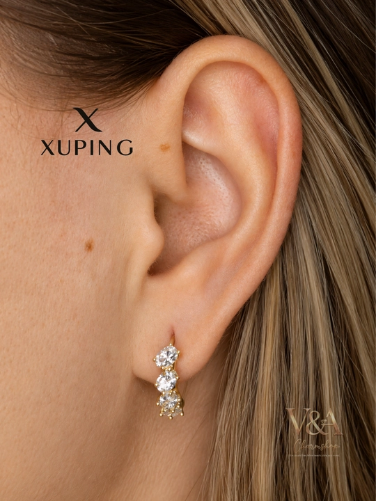 Серьги Xuping для девушек и женщин, бижутерия
