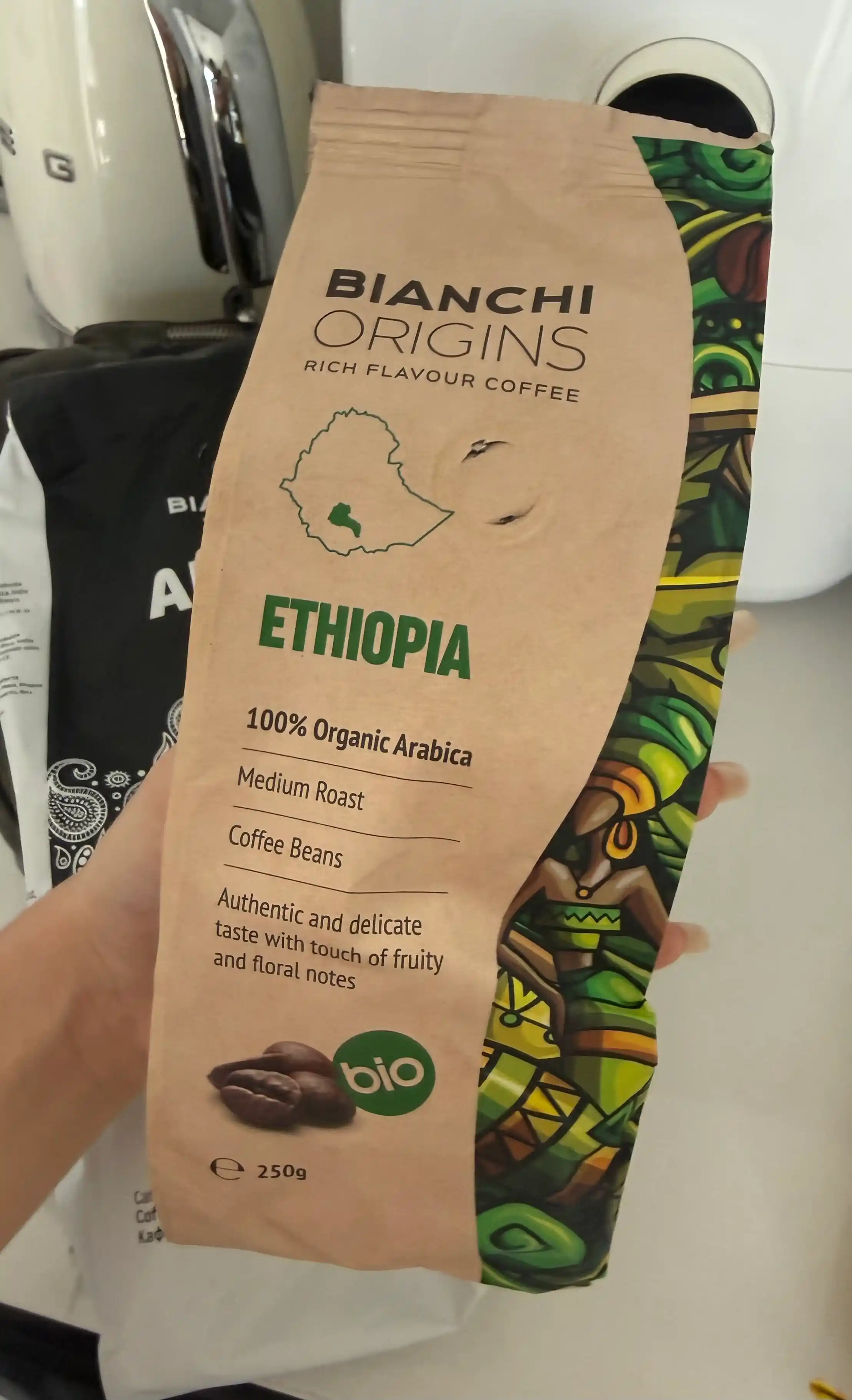 Кофе зерновой "BIANCHI Origins Ethiopia" 250 гр