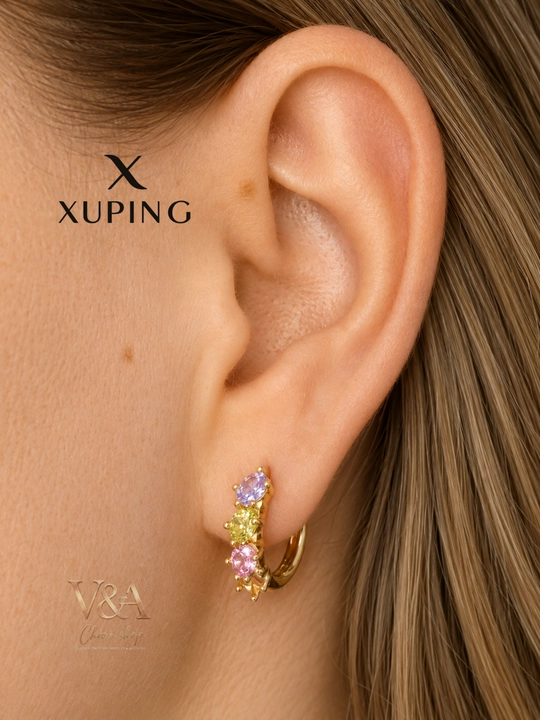 Серьги Xuping для девушек и женщин, бижутерия